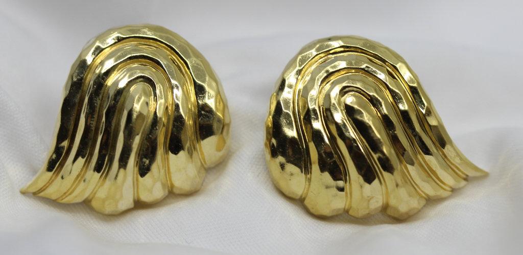 Henry Dunay 18k Sabi Wavy Earrings (1 of 5)