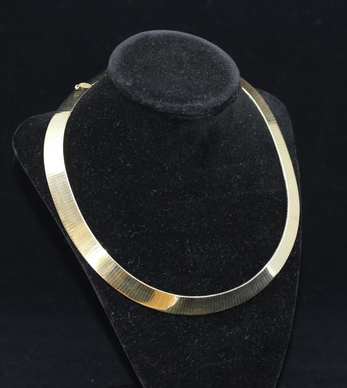 14k Yellow Gold Ladies Necklace (1 of 5)