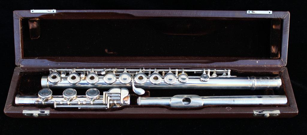 John Lehner Sterling Silver Flute (1 of 6)