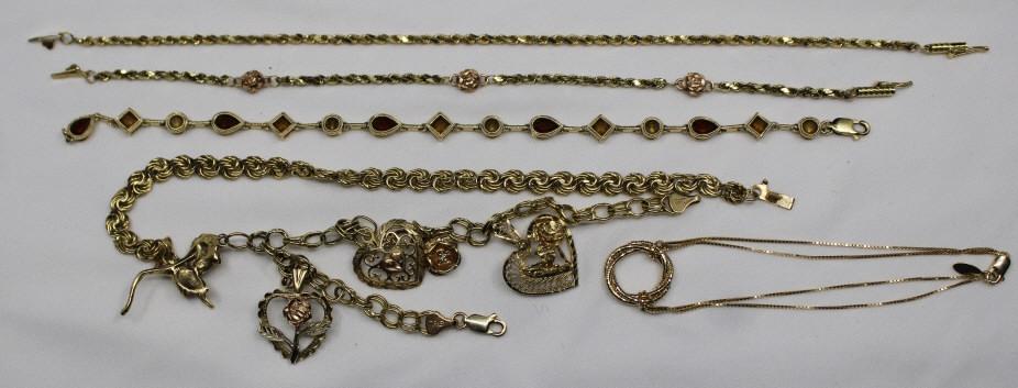 14k Gold Jewelry Grouping (1 of 3)
