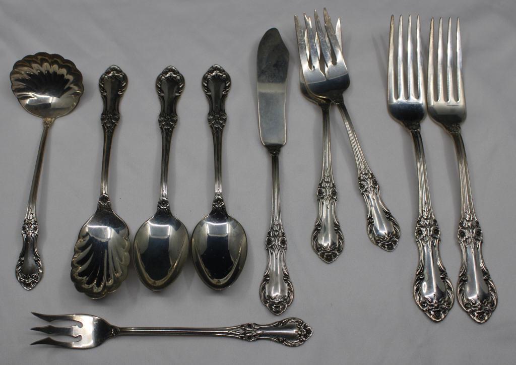 International Wild Rose Sterling Silver Flatware (1 of 2)