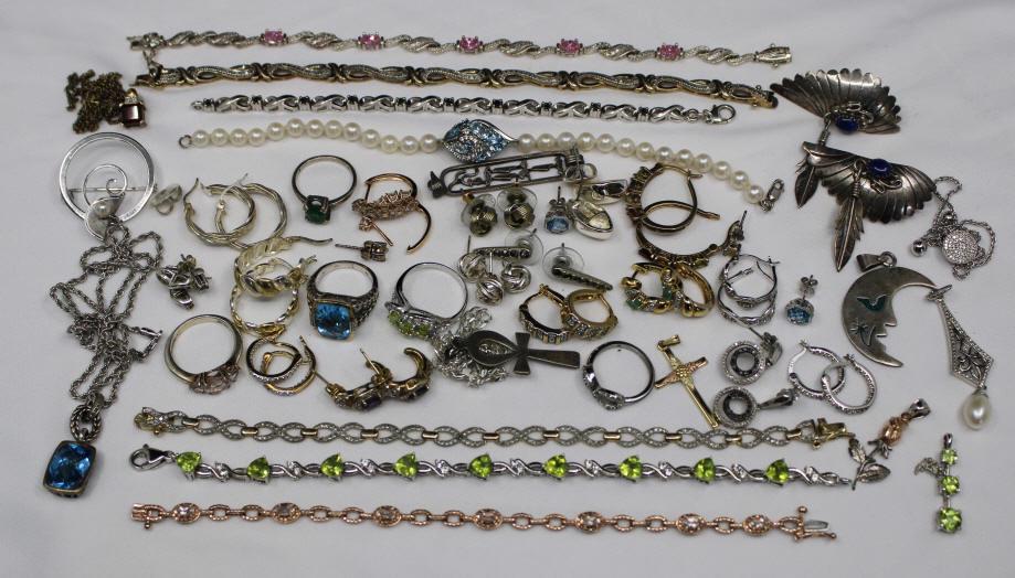 Sterling Jewelry Grouping (1 of 7)