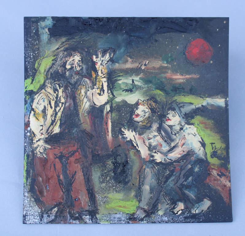 Mid Century Painting (1 of 3)