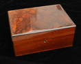 French Mahogany Cigar Humidor Box