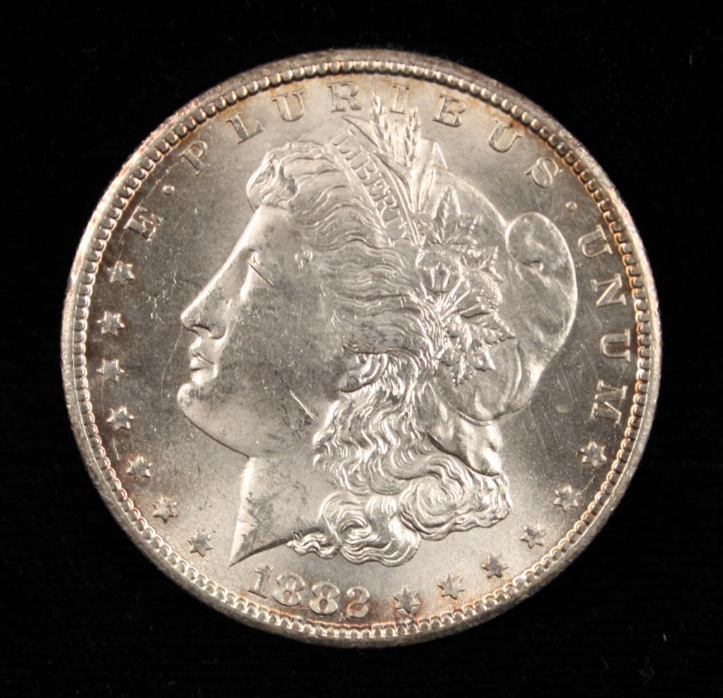 1882 Carson City Morgan Silver Dollar (1 of 2)