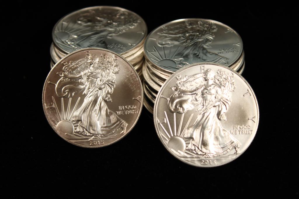 (20) American Silver Eagles-Uncirculated (1 of 3)