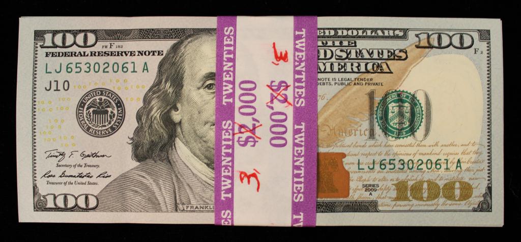 (30) Consecutive Numbered $100.00 Dollar Notes (1 of 3)