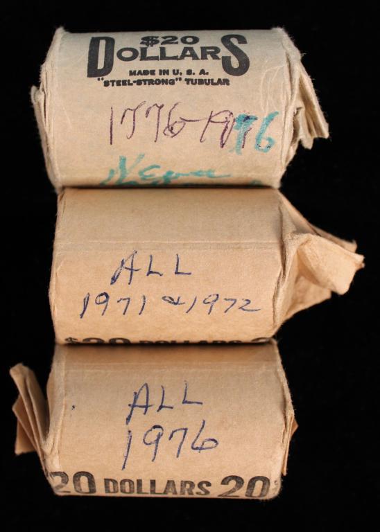 (60) Eisenhower Dollars-Mixed Dates (1 of 2)