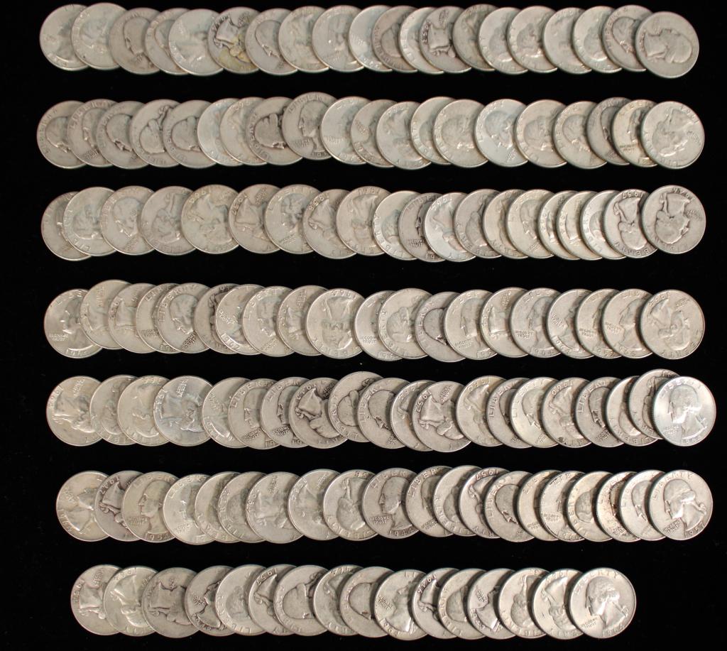 (136) Silver Washington Quarters-90% (1 of 1)