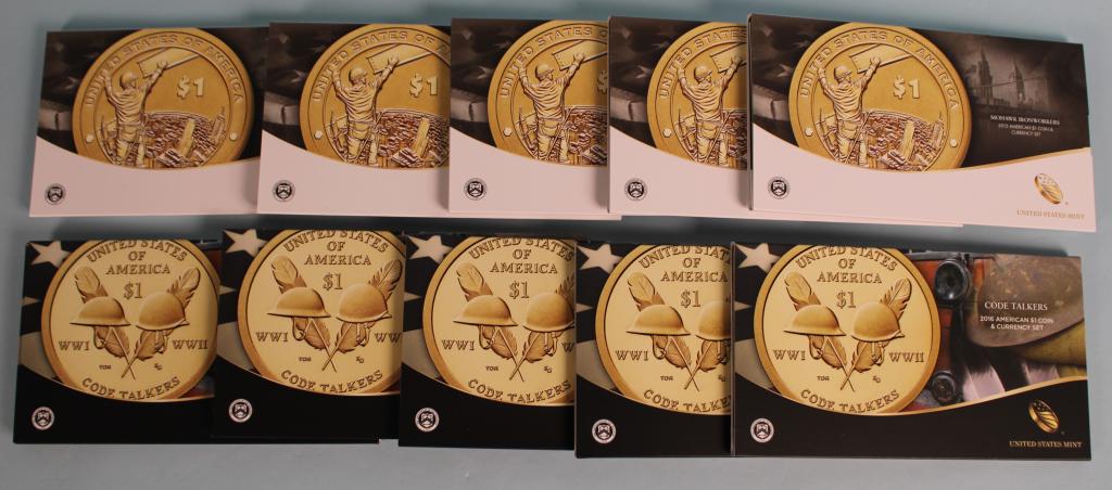 2015 & 2016 US $ Coin and Currency Set (1 of 4)