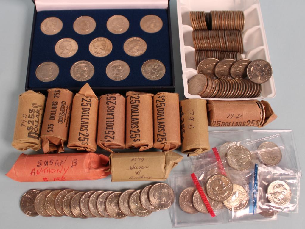 (375) Susan B. Anthony Dollars-Coin Lot (1 of 2)