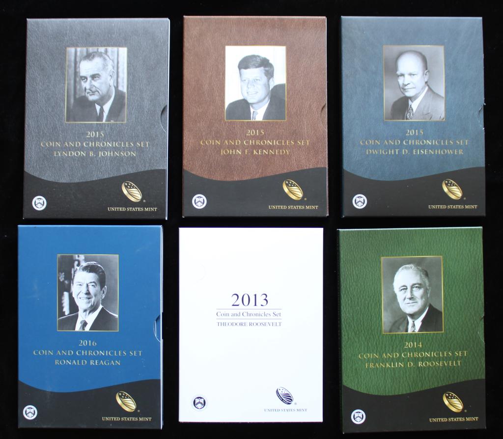 2013-2016 Coin & Chronicles Sets Presidential (1 of 1)