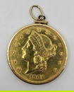 1904 $20 Gold Double Eagle Coin