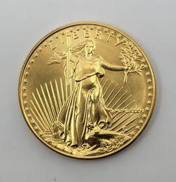 1 oz.  American Gold Eagle Coin