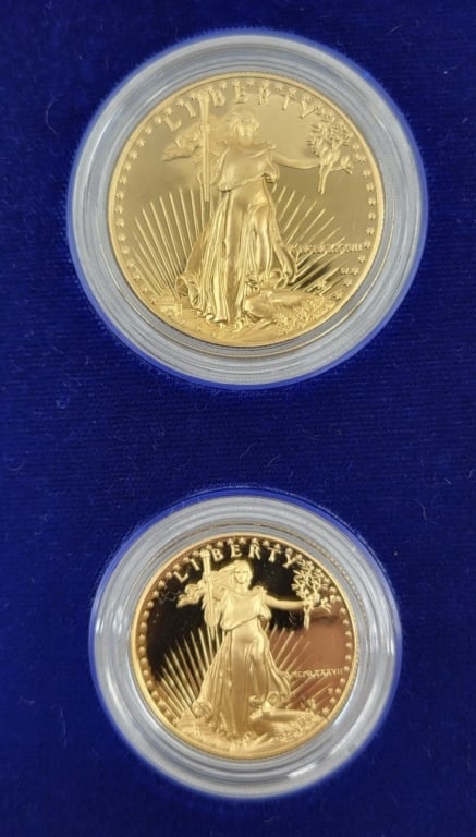 1.5 oz  American Gold Eagle 2-Coin Set (1 of 4)