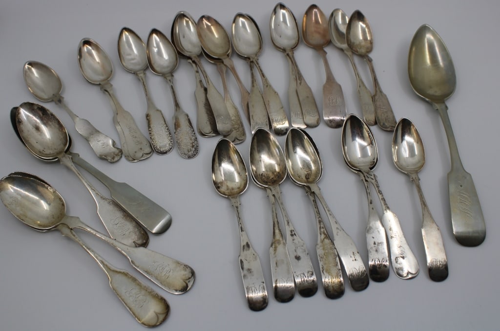 Coin Silver Spoon  Grouping (1 of 4)