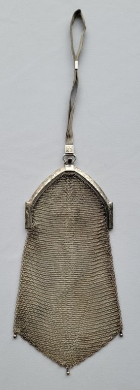 Sterling Silver Whiting & Davis Purse (1 of 5)