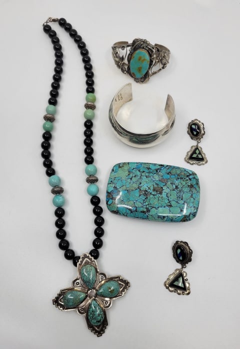 Mary Rita Padilla &  Silver Turquoise Jewelry (1 of 10)
