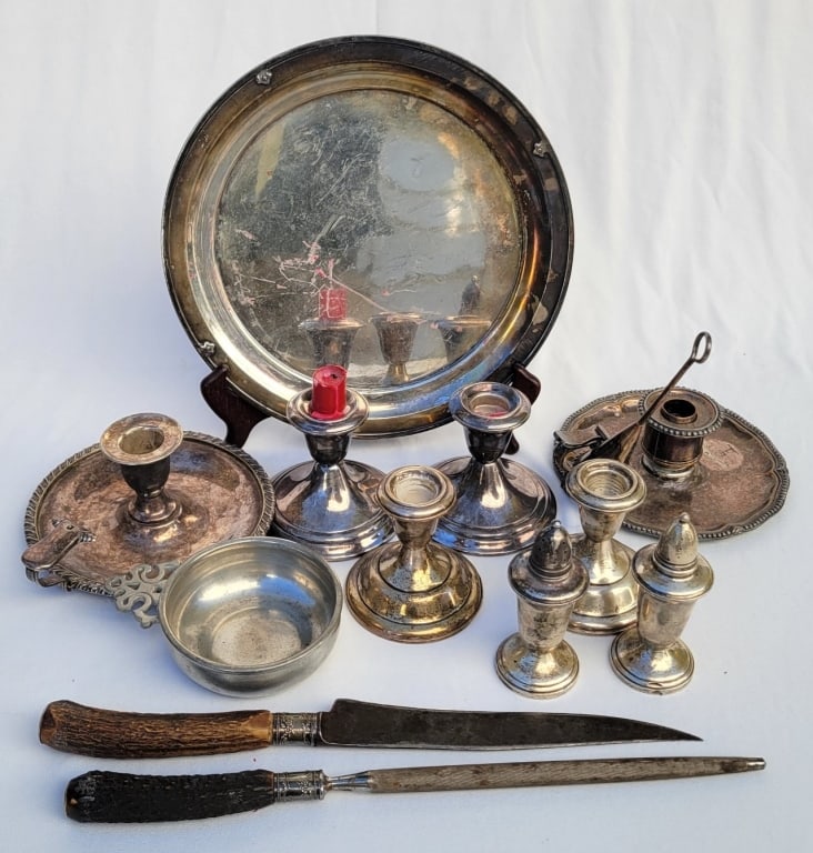 Lot of Silver Plate (1 of 6)