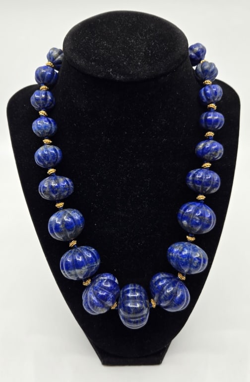 Lapis Lazuli Stone Necklaces (1 of 6)