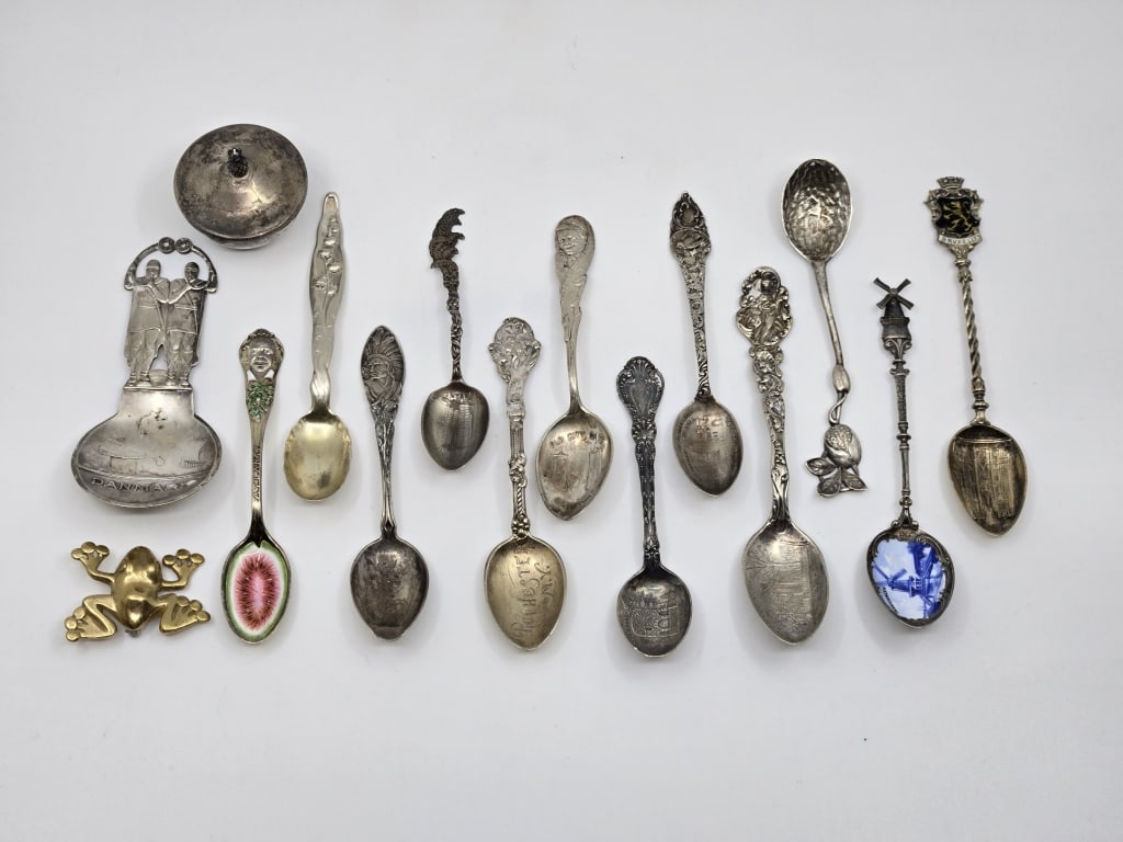 Sterling Souvenir Spoons (1 of 4)