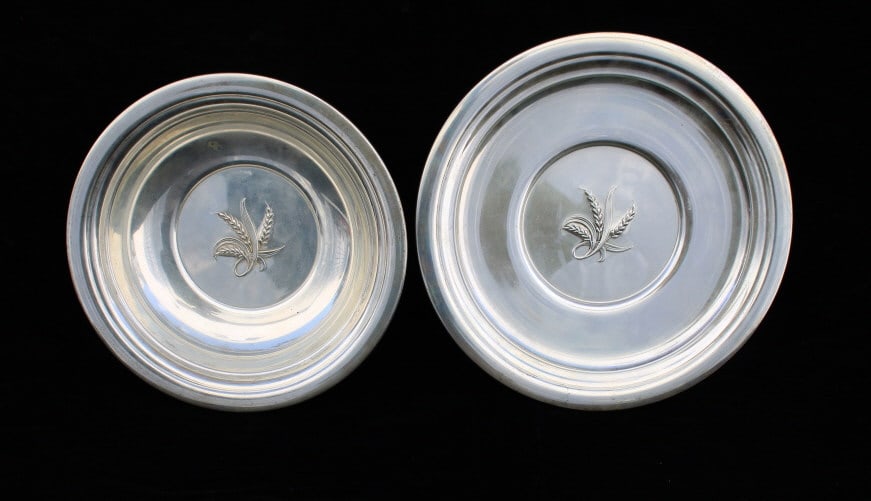 Reed & Barton Sterling Silver Plate & Bowl (1 of 2)