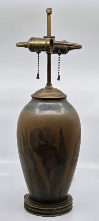 Jens Jenson Rookwood Art Pottery Table Lamp (1 of 6)