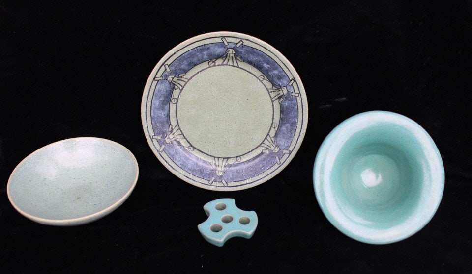 S.E.G Paul Revere Pottery Grouping (1 of 8)