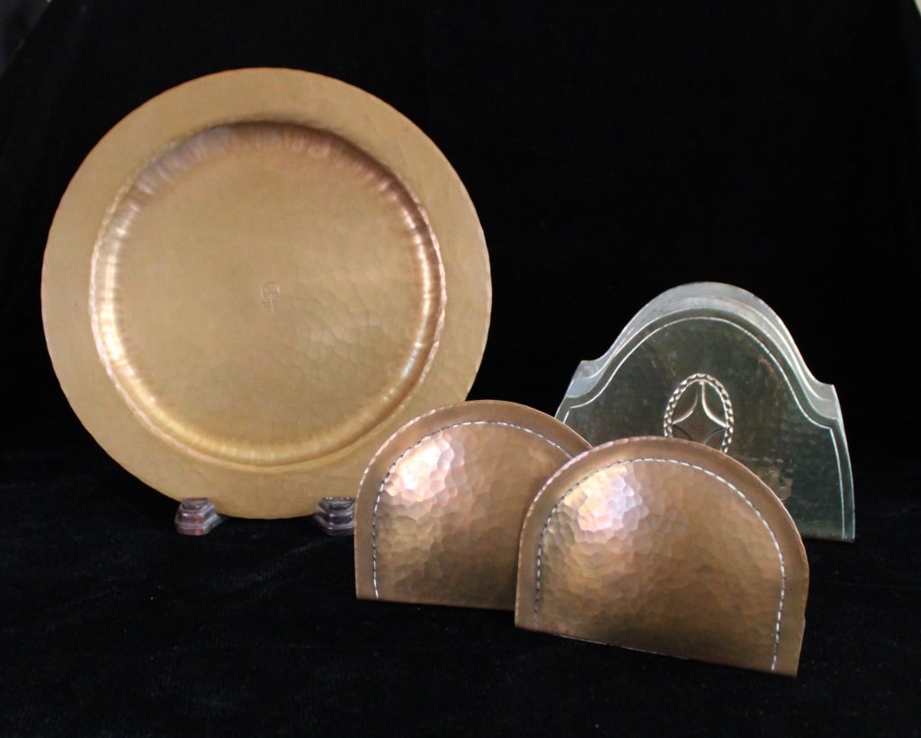Roycroft Hand Hammered Grouping (1 of 4)