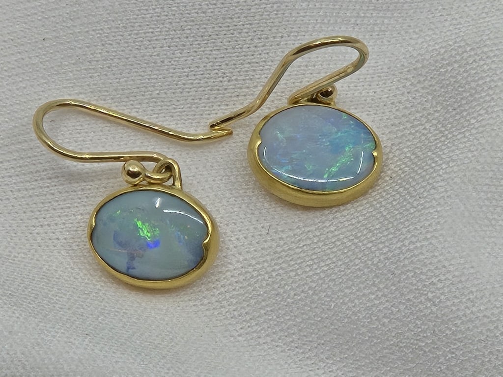 Gabriella Kiss 18K & Opal Drop Earrings (1 of 5)