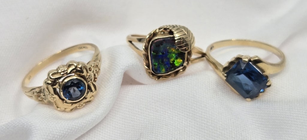 14K Yellow Gold Rings (1 of 6)