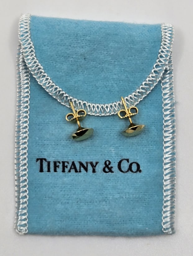 Pair Of Tiffany & Co. 14K Stud Earrings (1 of 4)