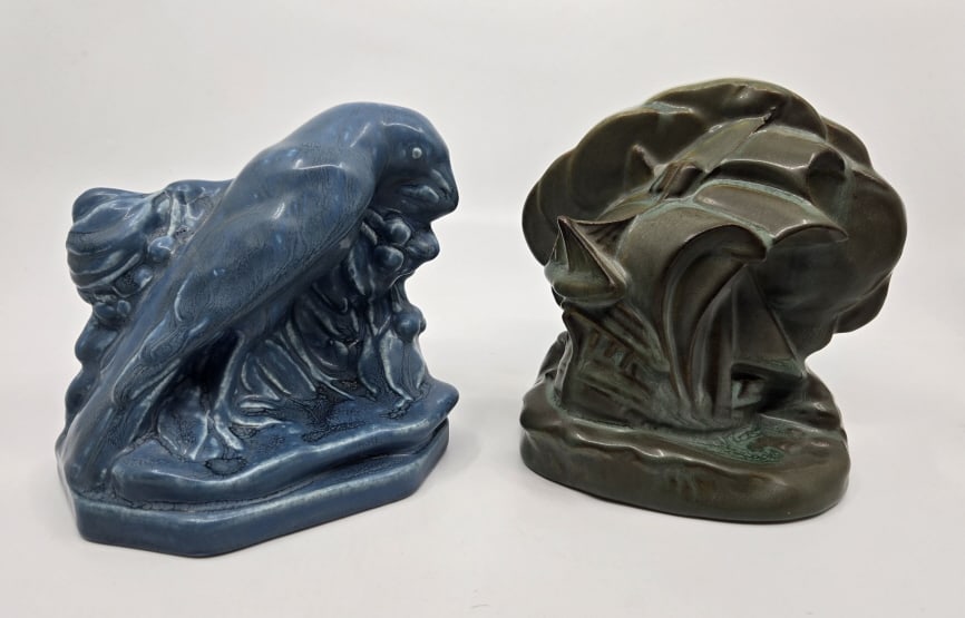 Two Rookwood Bookends (1 of 10)