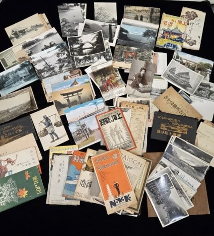 Grouping of Vintage Asian Postcards, Photo Cards (1 of 13)