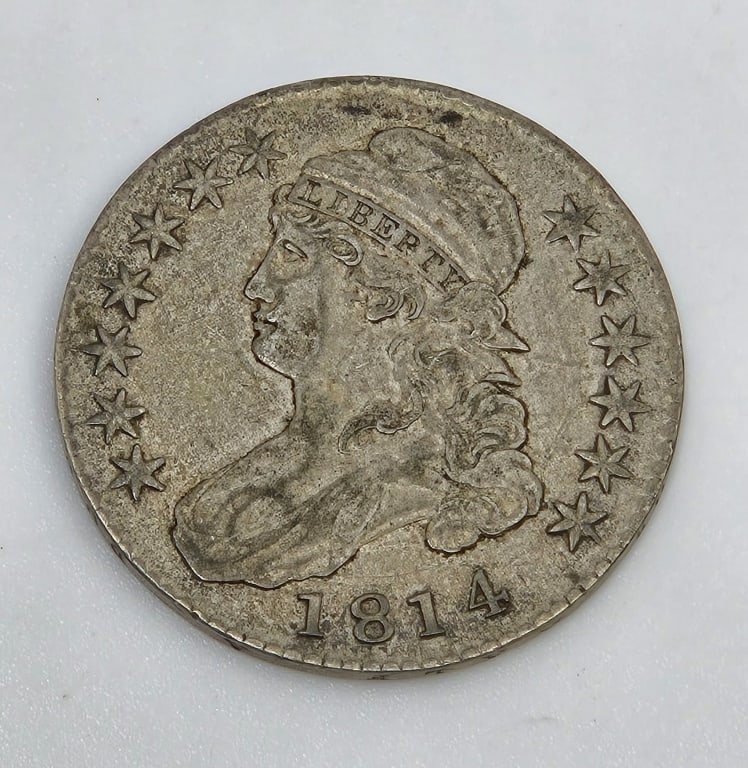 1814 Capped Bust Half Dollar (1 of 2)