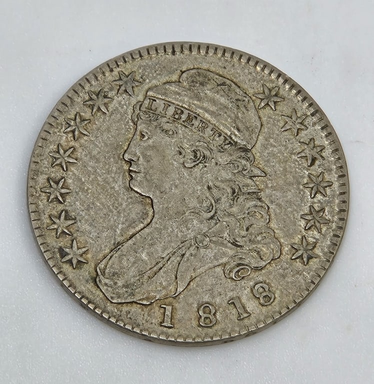 1818 Capped Bust Half Dollar (1 of 2)