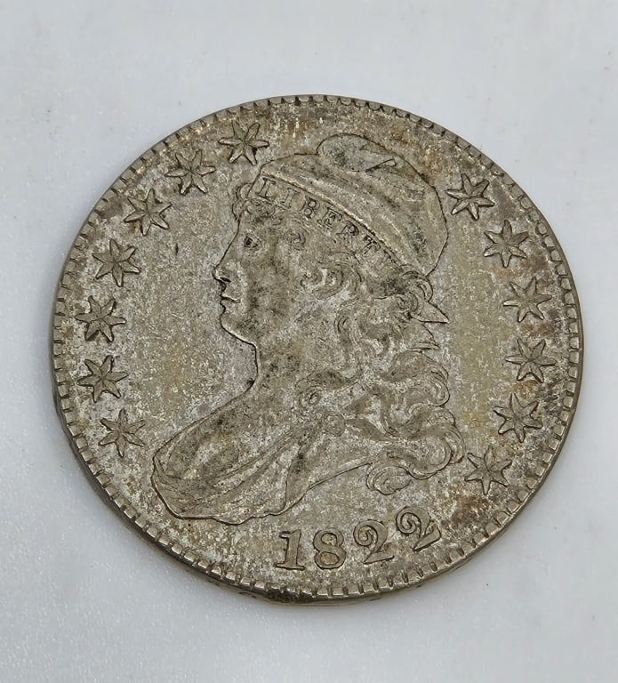 1822 Capped Bust Half Dollar: 1822 Capped Bust Half Dollar