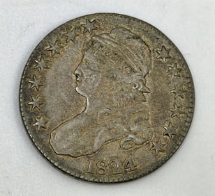1824 Capped Bust Half Dollar