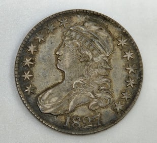 1827 Capped Bust Half Dollar