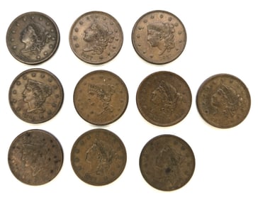 (10) Matron Head US Large Cent