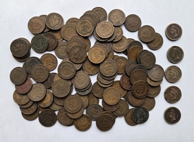 (110)  Indian Head Cents