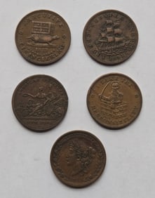 Five Hard Times Tokens