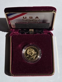 1988 $5 Gold Olympic Coin