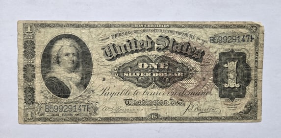 $1 Large Note Series 1886 Silver Certificate