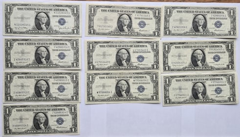 1935, 57, 63, 69  Series $1 Notes