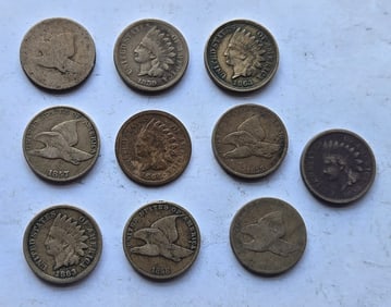 Flying Eagles and Copper Nickels