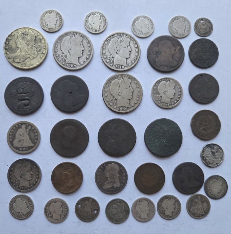 Early US Coin Grouping (1 of 4)