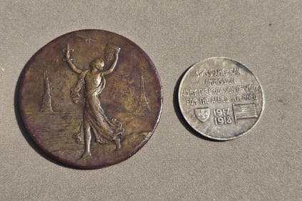 1917 Swiss American Medal, Charles Lindbergh