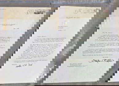 Presidential Signature Gerald Ford