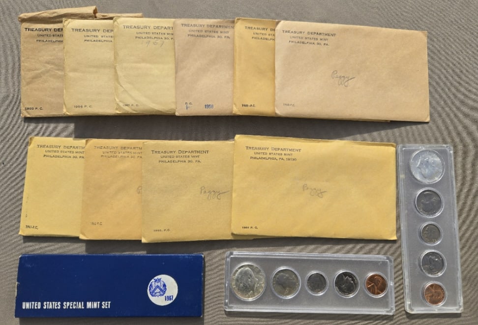 (13) 1955-1967 US Proof Sets (1 of 1)